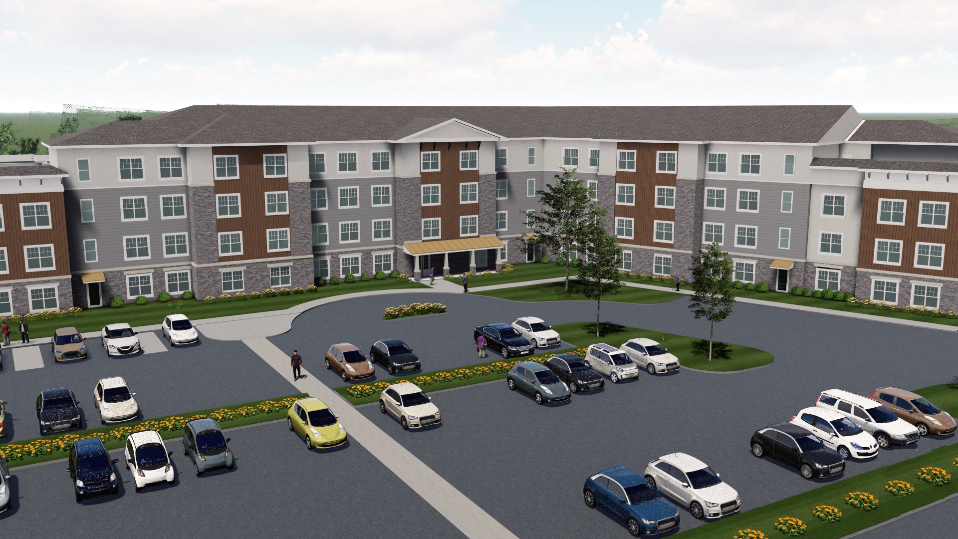 Merion Village Rendering